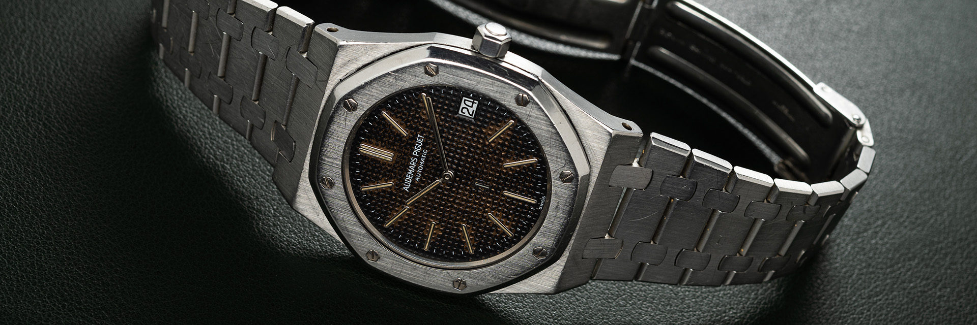 SOLD - AP Royal Oak Jumbo 5402ST With 'Tropical' Dial
