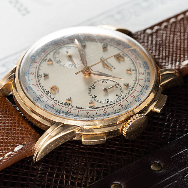 SOLD - 1956 Longines 30CH Flyback Chronograph